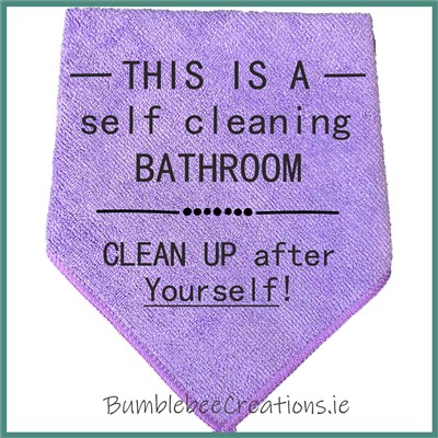 Microfiber Cloth : Self Cleaning